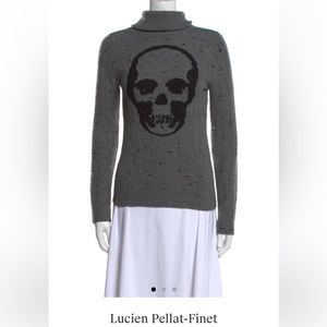 COZY CASHMERE SKULL TURTLENECK 💀